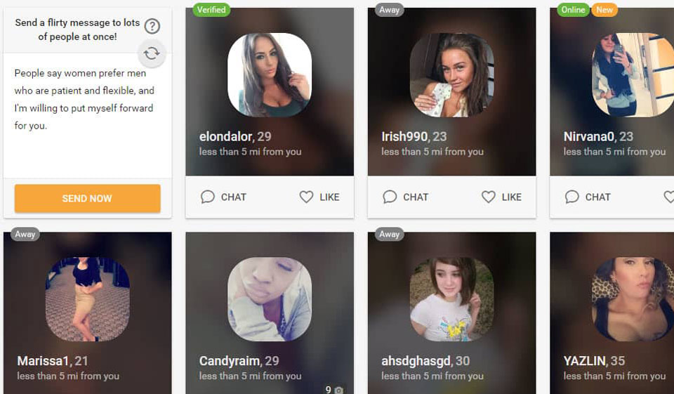 Wat voor soort mensen gebruiken Benaughty?