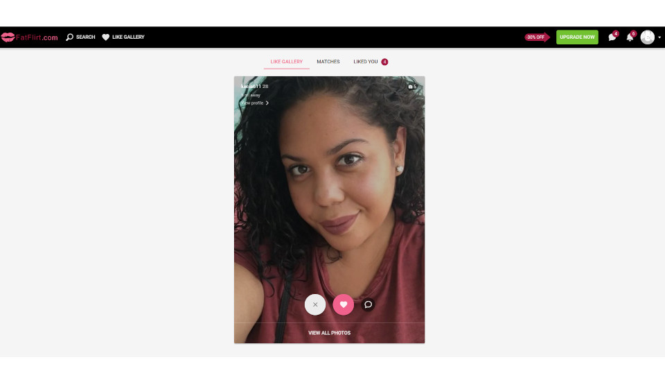 Quel genre de personnes utilise FatFlirt?