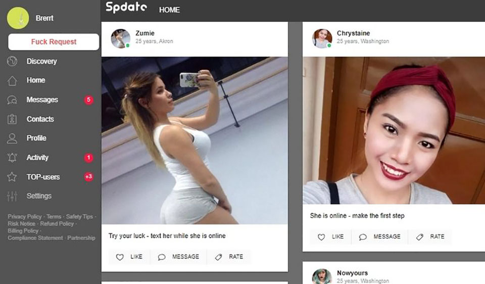 Che tipo di persone usano SPDate?