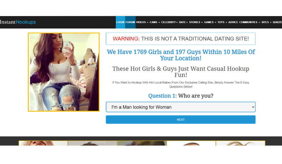 Cos'è InstantHookups