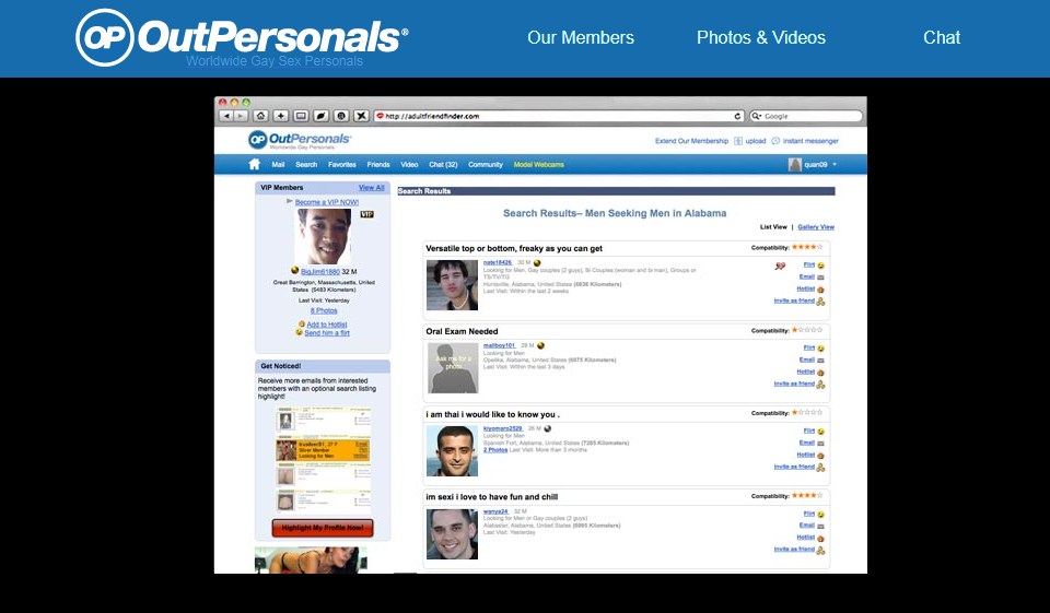 Outpersonals